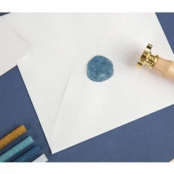 RAYHER - 10 bâtonnets de colle à paillettes pour pistolet à colle 10 x 0,7 cm - bleu-violet