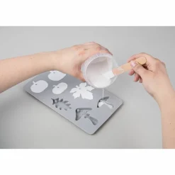 RAYHER - Moule en silicone - champignons, citrouilles et feuilles - 7 formes