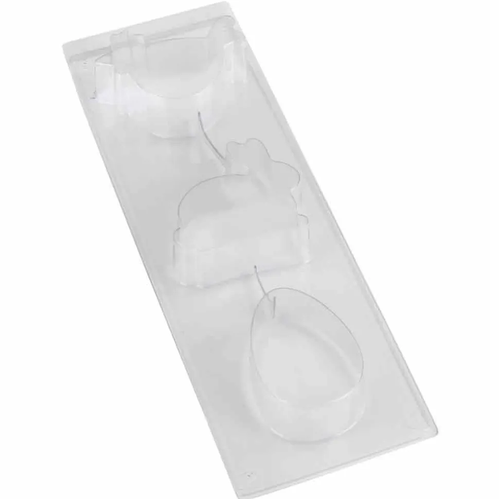 RAYHER - Set de 3 moules 14 x 11 x 3 cm