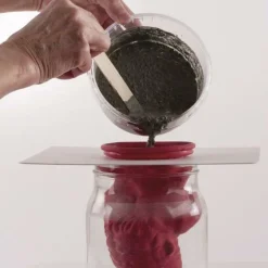 RAYHER - Support pour moule en latex 24 x 21 cm - découpe ø 8 cm