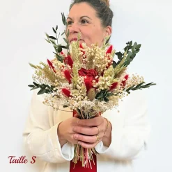 RECONCILIATION VEGETALE - Bouquet de fleurs séchées amour taille s
