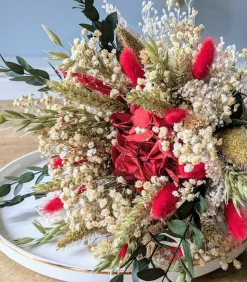 RECONCILIATION VEGETALE - Bouquet de fleurs séchées amour taille m
