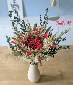RECONCILIATION VEGETALE - Bouquet de fleurs séchées amour taille m