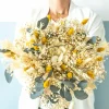 RECONCILIATION VEGETALE - Bouquet de fleurs séchées georgette taille m