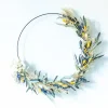 RECONCILIATION VEGETALE - Couronne murale de fleurs séchées hugo d50