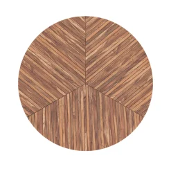 RENDEZ-VOUS DÉCO - Ella - table basse ronde en bois d'acacia d80 cm