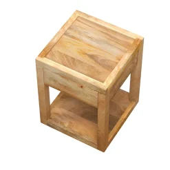 RENDEZ-VOUS DÉCO - Jakarta - table de chevet 1 tiroir en bois de manguier