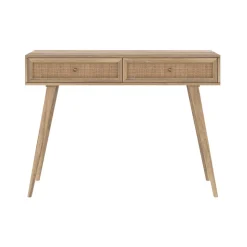 RENDEZ-VOUS DÉCO - Masala - console en bois de manguier 2 tiroirs