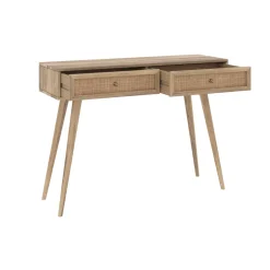 RENDEZ-VOUS DÉCO - Masala - console en bois de manguier 2 tiroirs
