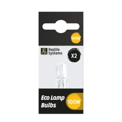 REPTILE SYSTEMS - Lampe de rechange éco halogène blanche 100W x2