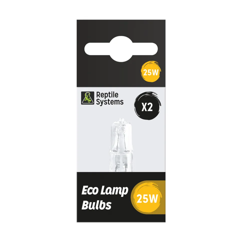REPTILE SYSTEMS - Lampe de rechange éco halogène blanche 25W x2
