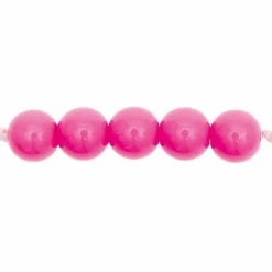 RICO DESIGN - 24 perles rondes 10 mm - fuchsia