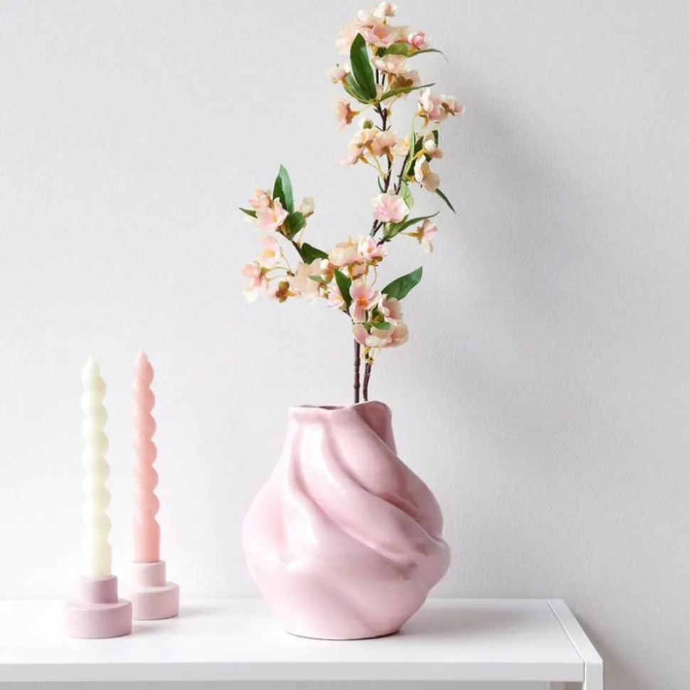 RICO DESIGN - Branche de cerisier rose en fleur - 74 cm