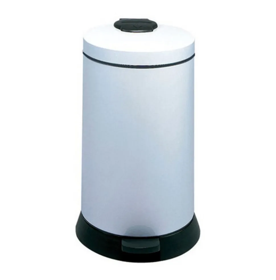 ROSSIGNOL - Rossignol poubelle à pédale 20l blanc - 92990