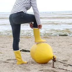 ROUCHETTE - Bottes de loisirs cap femme jaune - taille 40