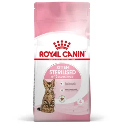 ROYAL CANIN - Croquettes chaton stérilisé 6 à 12 mois Kitten Sterilised 2kg