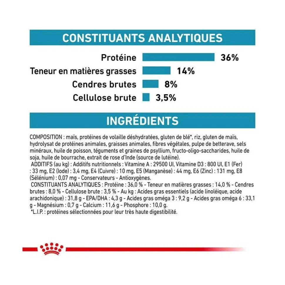 ROYAL CANIN - Croquettes chat veterinary cat skin coat - royal canin 3,5 kg