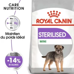 ROYAL CANIN - Croquettes petit chien stérilisé Mini Sterilised 3kg