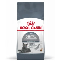 ROYAL CANIN - Croquettes pour chat limitant la formation de tartre Dental Care 1,5kg