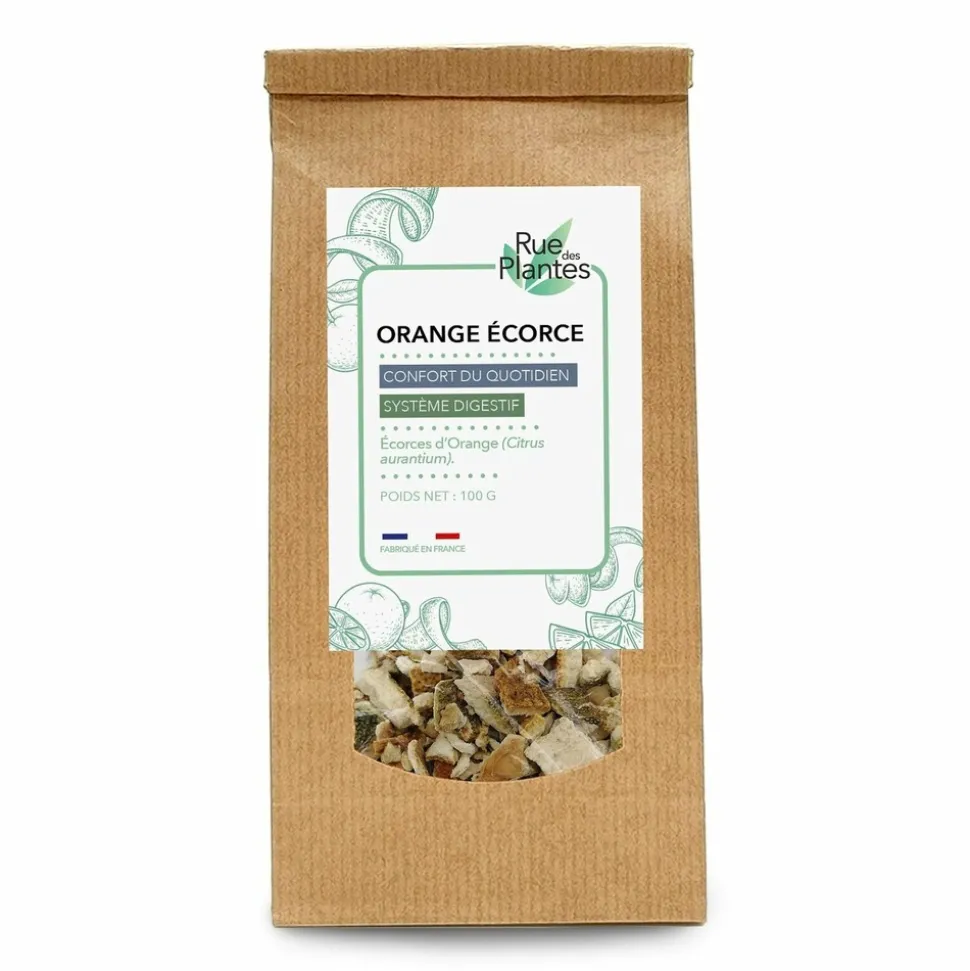 RUE DES PLANTES - Orange amère écorce tisane 100g