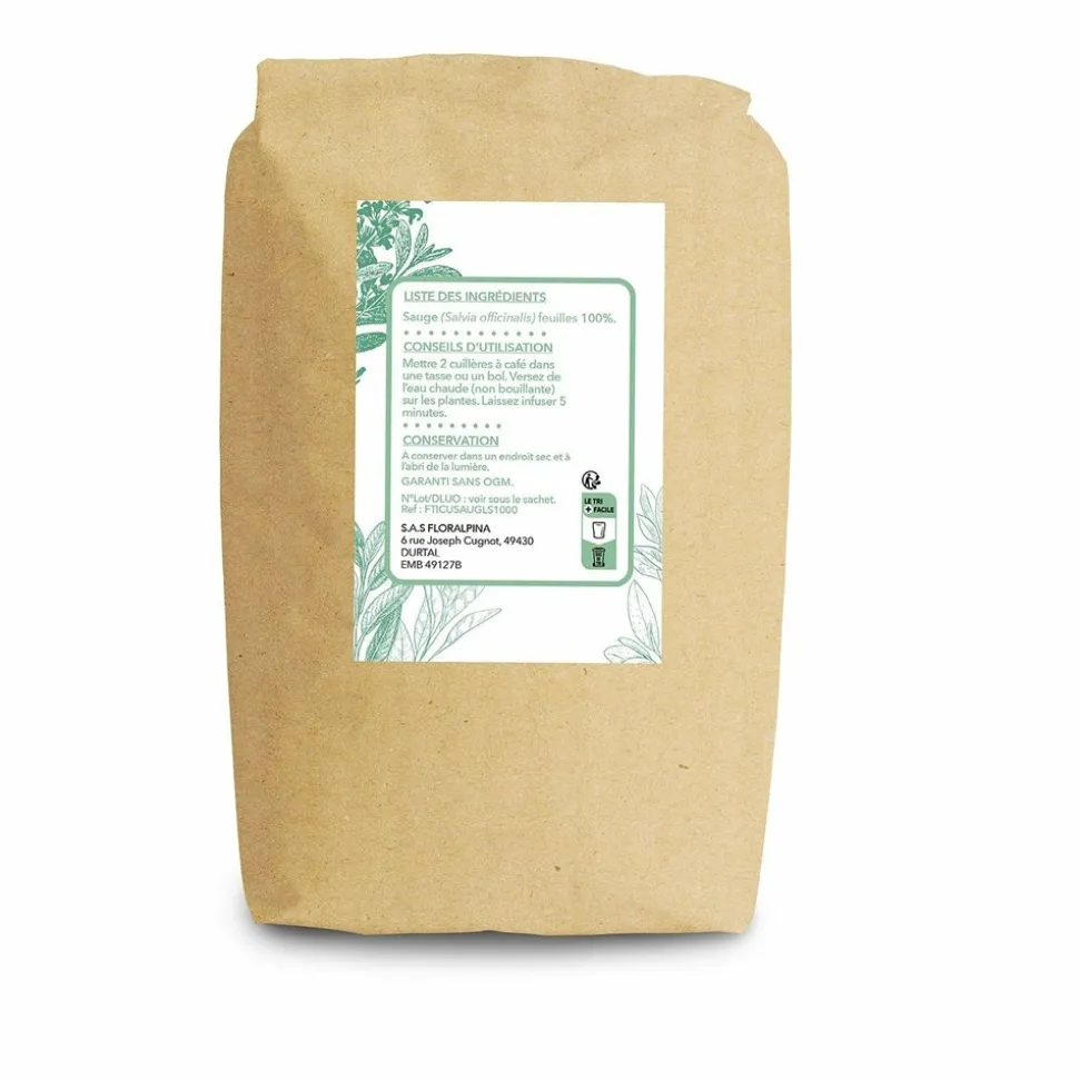 RUE DES PLANTES - Sauge feuilles coupées tisane 100g