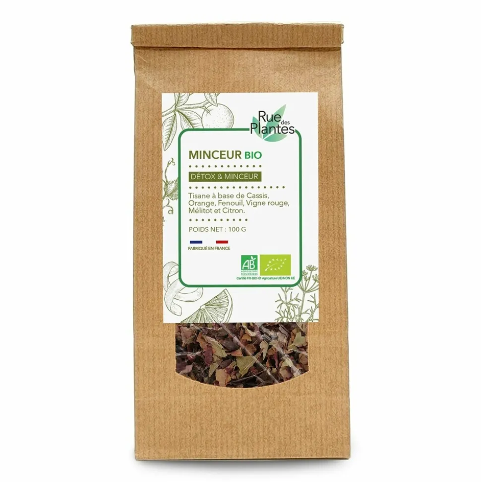 RUE DES PLANTES - Tisane minceur bio 100 g
