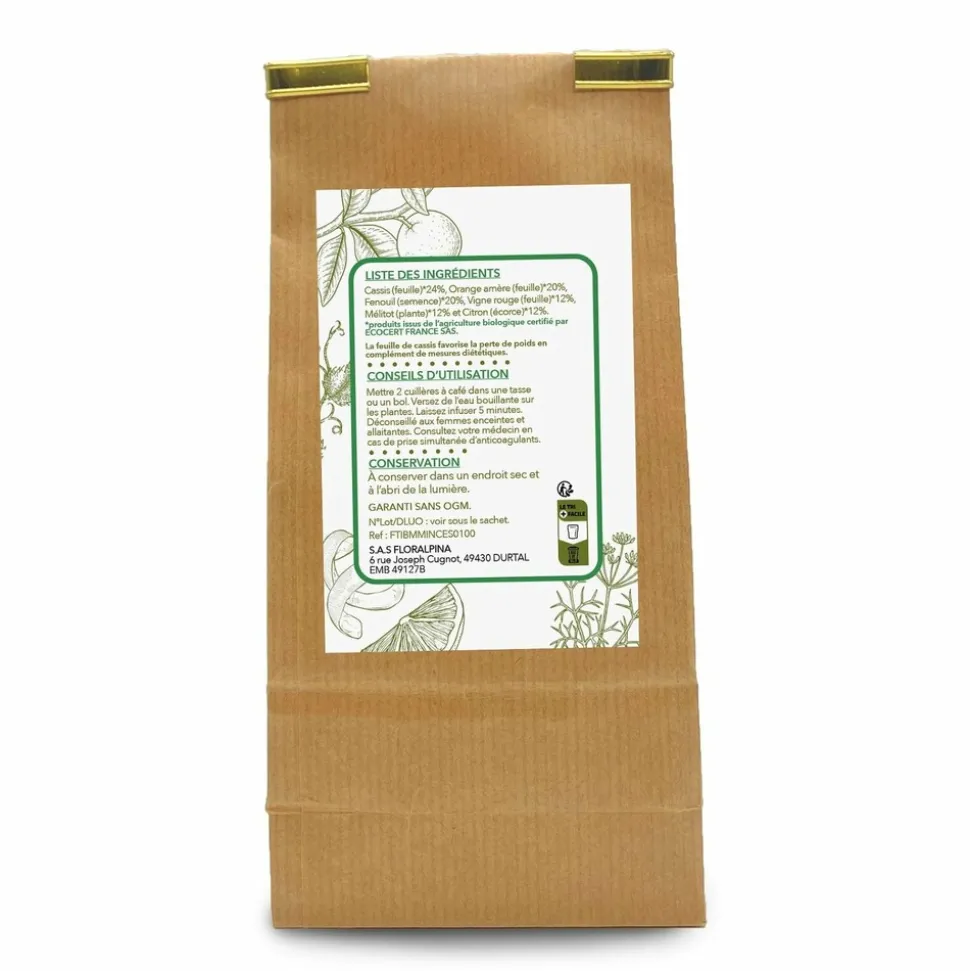 RUE DES PLANTES - Tisane minceur bio 100 g