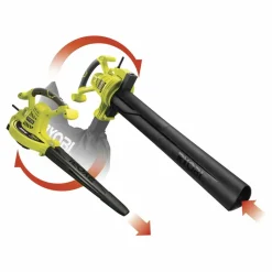 RYOBI - Aspirateur souffleur broyeur électrique ryobi rbv3000csv, 3000 w