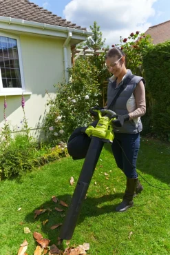 RYOBI - Aspirateur souffleur broyeur électrique ryobi rbv3000csv, 3000 w