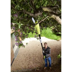 RYOBI - Ensemble élagueuse et taille-haie électriques sur perche Rp750450