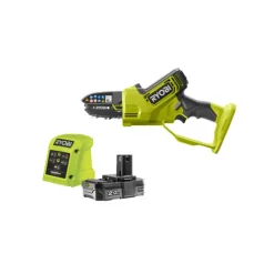 RYOBI - Élagueur à main ryobi - ry18psx10a-120 - 18v one+ brushless - 1 batterie 2,0 ah - 1 chargeur