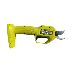 RYOBI - Ryobi one+ secateur sans fil 18v - lames bypass chromees en acier carbone japonais sk5 - coupe 25 mm -sans batterie ni chargeur