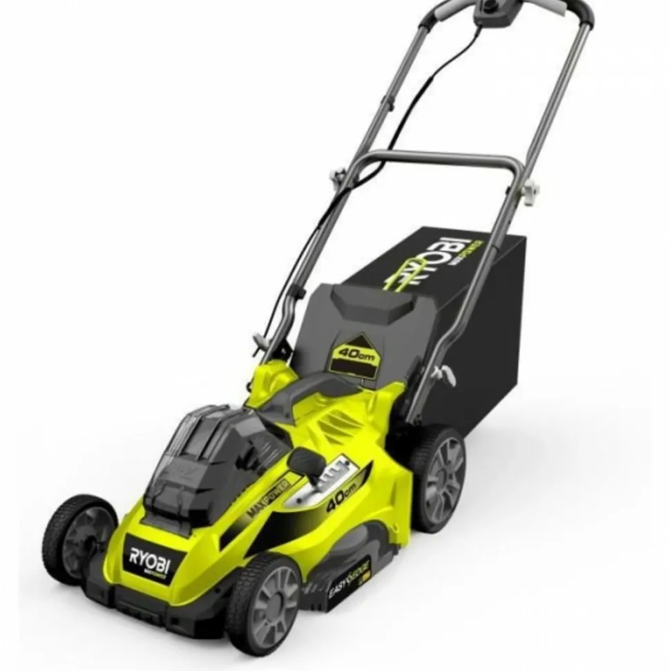 RYOBI - Tondeuse a gazon - 36v maxpower power assist™ - ø coupe 40 cm - ramassage et mulching + batterie 5,0 ah & chargeur - rlm36