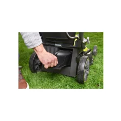 RYOBI - Tondeuse poussée ryobi 18v one+ - 2 batteries 4.0ah - chargeur - ry18lm37a-240