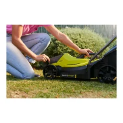 RYOBI - Tondeuse poussée ryobi - olm1833b - 18v one+ - coupe 33 cm - sans batterie ni chargeur