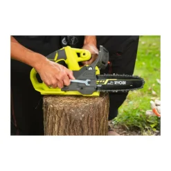 RYOBI - Tronçonneuse ryobi 18v one+ - sans batterie ni chargeur - ry18cs20a-0