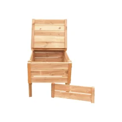 SAUVEGARDE58 - Composteur de jardin 350 litres douglas du morvan