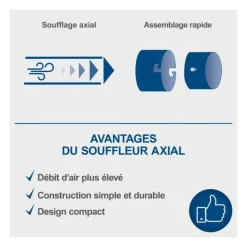 SCHEPPACH - Souffleur de feuilles sans fil scheppach c-bl700-x 20v ixes - 2 vitesses - sans batterie ni chargeur