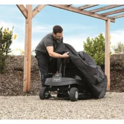 SCHEPPACH - Tondeuse a gazon tondeuse autoportee – rider thermique – mr224-61 – 61cm – 224cc –