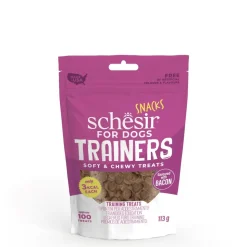 SCHESIR - Schesir chien friandises snack éducation bacon 113 g