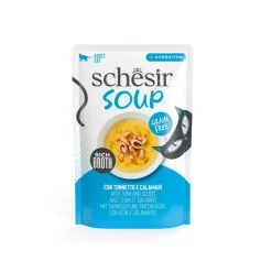SCHESIR - Soupe thon/calamars - schesir chat 40 g