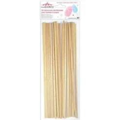 SCRAPCOOKING - 125 bâtonnets pour barbe à papa