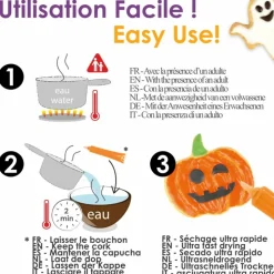 SCRAPCOOKING - 4 stylos choco halloween