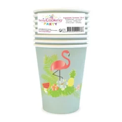 SCRAPCOOKING PARTY - 8 gobelets - summer - 25 cl