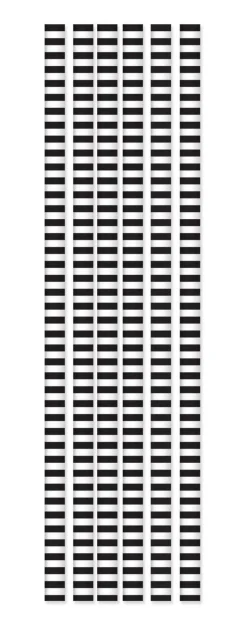 SCRAPCOOKING PARTY - 20 pailles papier - rayures noires & blanches