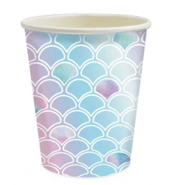 SCRAPCOOKING PARTY - Lot de 8 gobelets - sirène