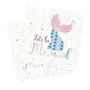 SCRAPCOOKING PARTY - Lot de 20 serviettes - sirène