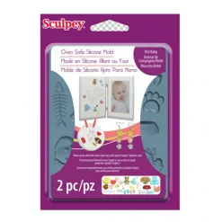 SCULPEY - Moule en silicone sculpey - thème enfance