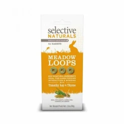 SELECTIVE - Friandises meadow loops lapins et rongeurs - selective 80 g