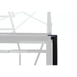 SERRES ACD PRESTIGE - Set de descentes d'eau en PVC noir pour serre ACD Prestige